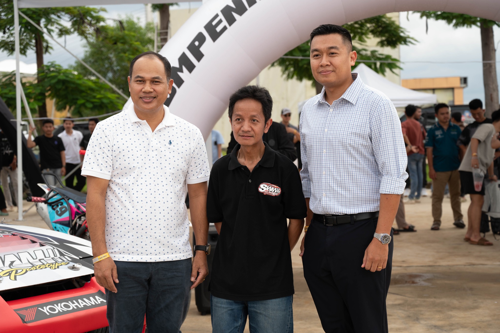 Tea Siam with VIP guests at the event