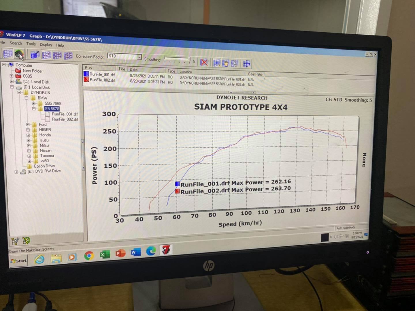 Dyno run