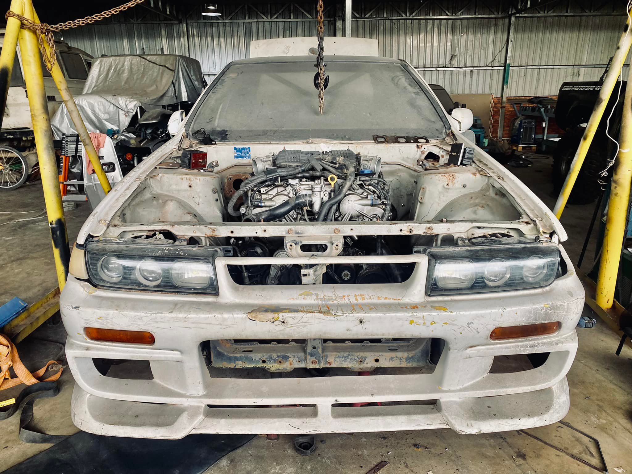 Cefiro Rollcage & Engine Swap