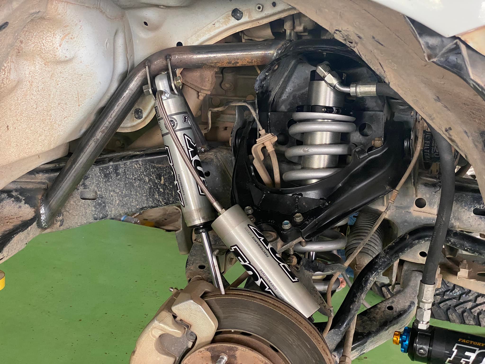 Rally prep at workshop
