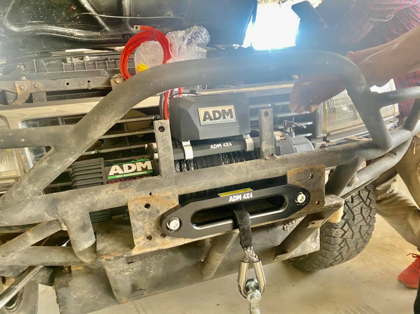 LX450 ADM Winch Install