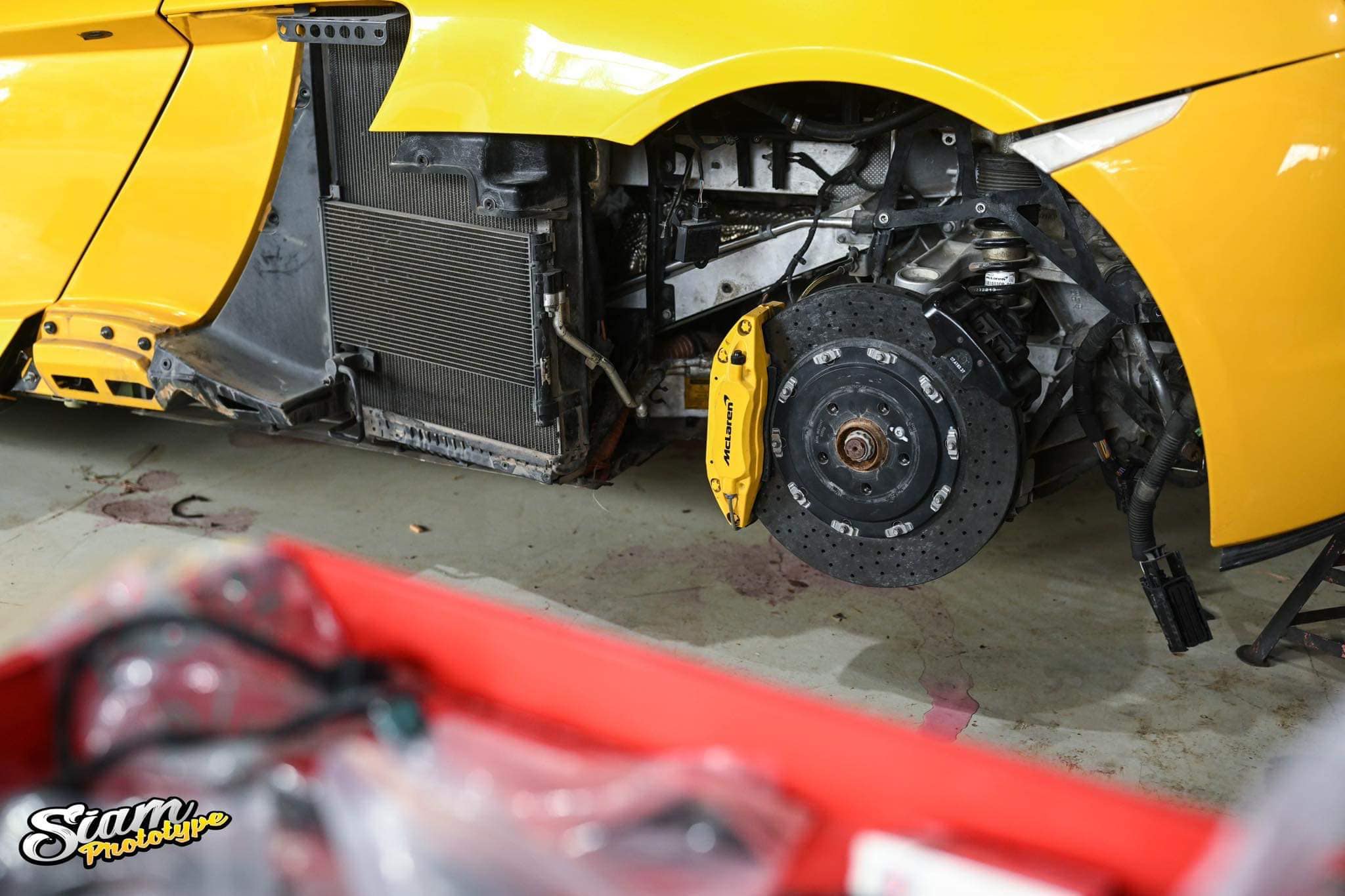650S progress shot