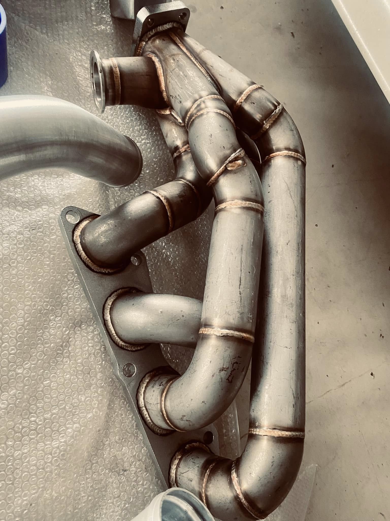TIG welded turbo manifold