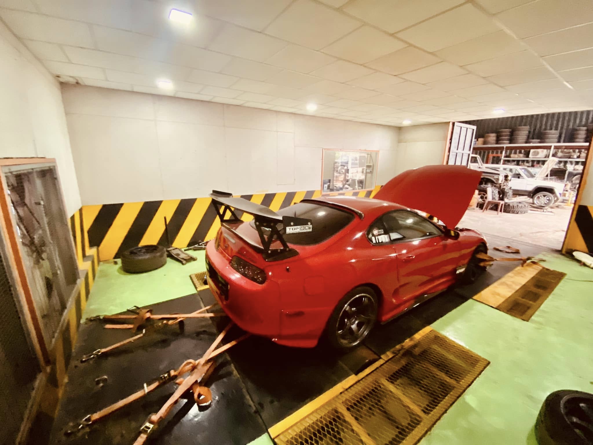 Supra rear with big wing