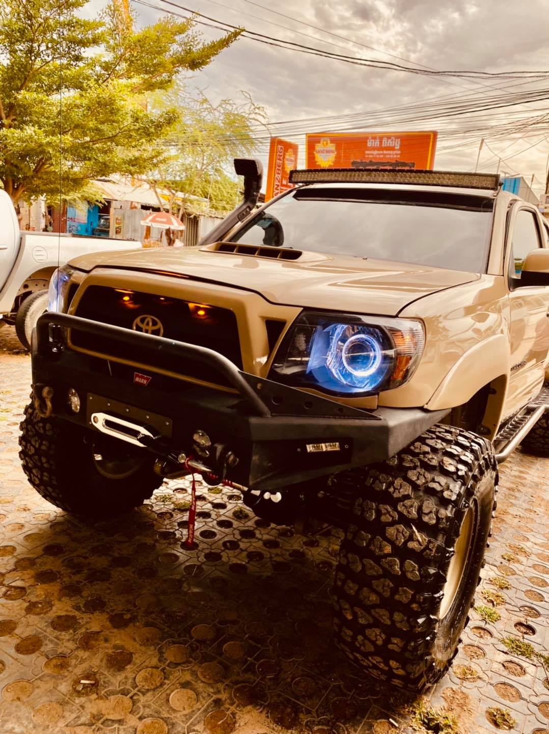 Tacoma front end assembly
