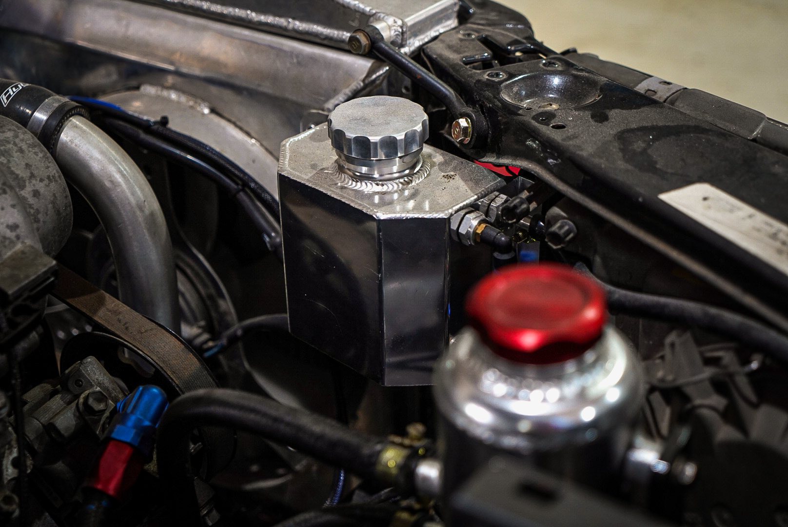 Coolant overflow and BOV