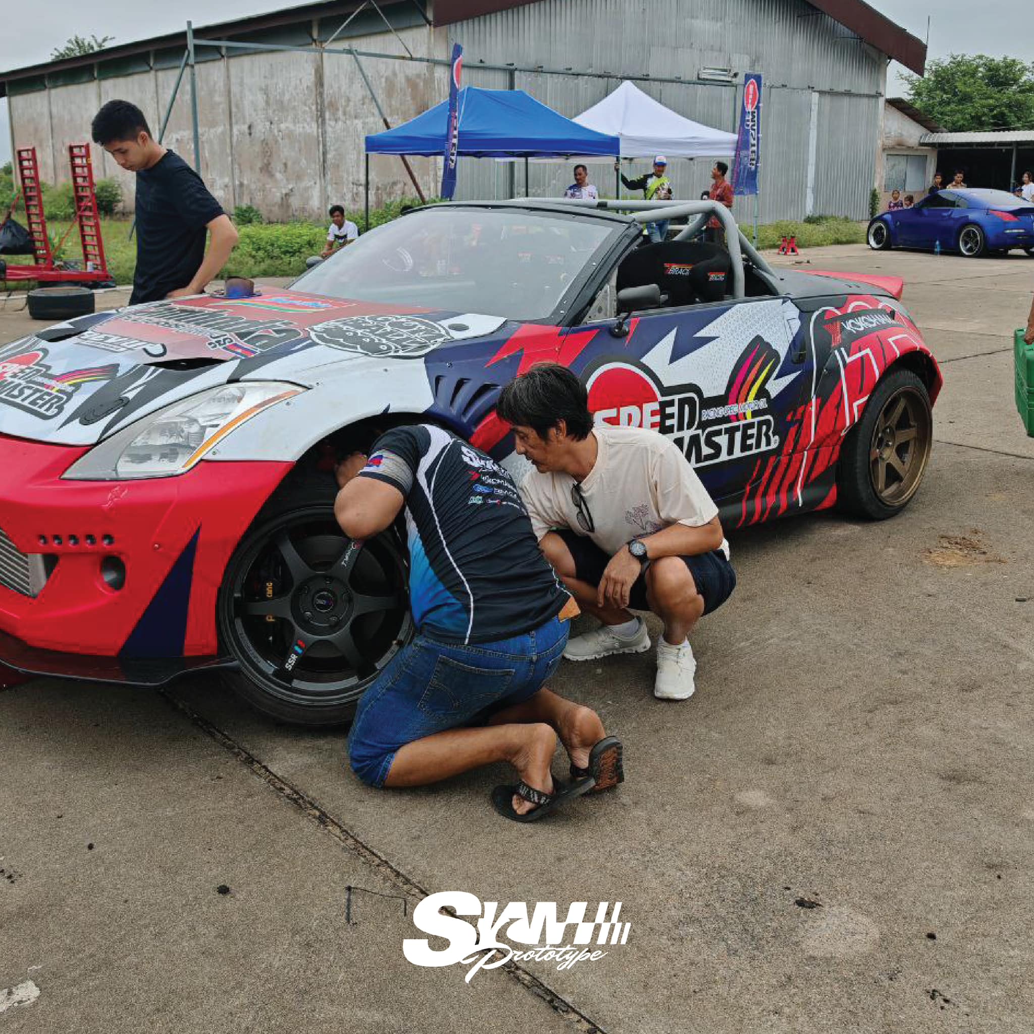 Speed Master V1 at Khmer Drift practice day